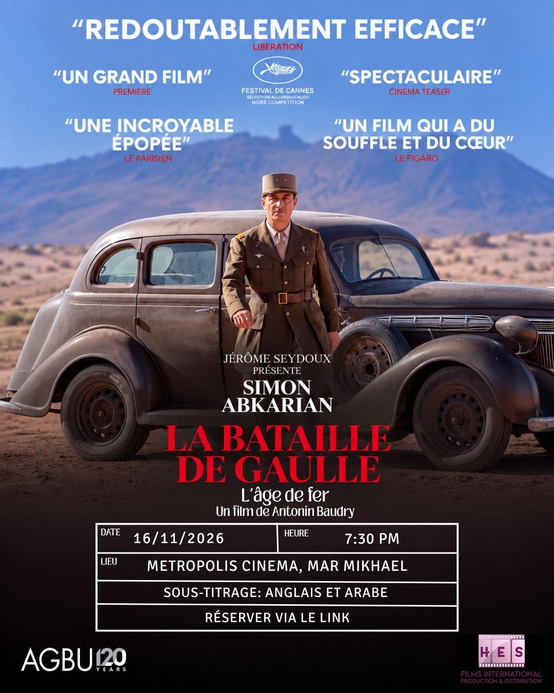 Film Screening: La Bataille de Gaulle