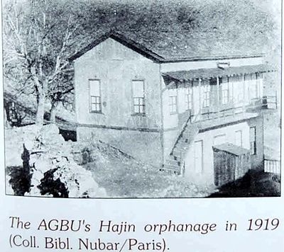 1919 The AGBU's Hajin orphanage.jpg