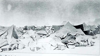 191... Armenian orphans in the Nahr el Omar camp.