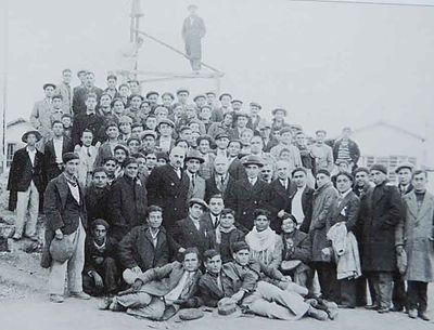 1931 December Graduates of the Melkonian Institute in Piraeus in their way to Yerevan