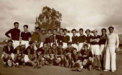 1937 Mar 29 AGBU-AYA Antranik-Beirut & Aleppo Football teams before the games (pic2)