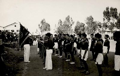 1937 Mar 29 AGBU AYA Lebanon-Syria-Palestine Football at the parade Beirut Sahagian Stad (pic8)