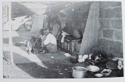 1939 The refugees settling in a camp in Beirut