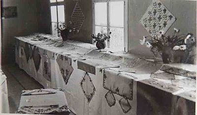 1949 Jul 8 AGBU Tarouhy Hagopian handicraft Exhibition2.