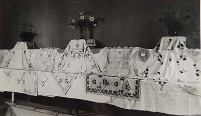 1949 Jul 8 AGBU Tarouhy Hagopian handicraft Exhibition3