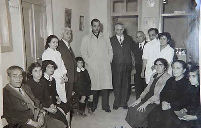Health Ministry Inspector Dr Fouad Nasif at AGBU Beirut Dispensary