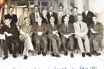 1951 May 15 AGBU Dispensary Team Conference with subsidised school principles