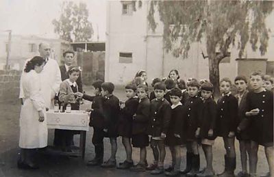 1952 Feb 16 AGBU Disp health care Code liver for Vahan Tekeian school students in Poly-Carpos neighborhood
