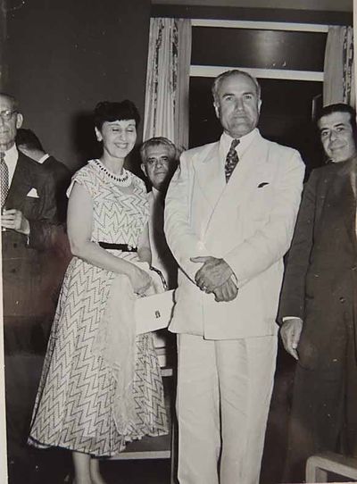 1954 Jul 6 Lila Karageozian P. Speaker Adel Oseyran