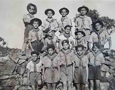 1945 Aug 13 AGBU-AYA Scout camp in Meyrouba