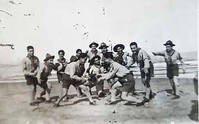 1945 Aug 13 AGBU-AYA Scout camp in Meyrouba