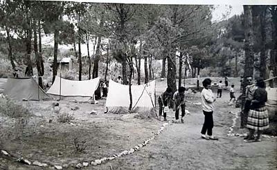1959 Aug 9 AYA Zareh Noubar Girl scouts Summer camp Naas Bikfaya