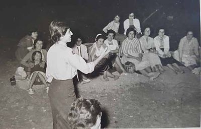 1959 Aug 9 AYA Zareh Noubar Girl scouts Summer camp Naas Bikfaya