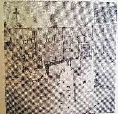 1954 Jul 3 AGBU Hovagimian-Manougian Sec school artwork exhibition