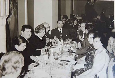 1959 May 20 Asbeds Dinner in Honor the newly registred Asbed couples in Biarits Hotel