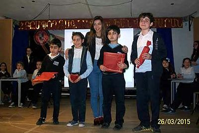 2015 Mar 26 AGBU Boghos K Garmirian Gen. Knowledge contest