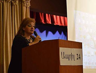 2015 Apr 21 AGBU Tarouhy-Hovagimian School Arm. Genocide Commemoration