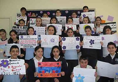 2015 Apr 21 AGBU Tarouhy-Hovagimian School Genocide Commemoration