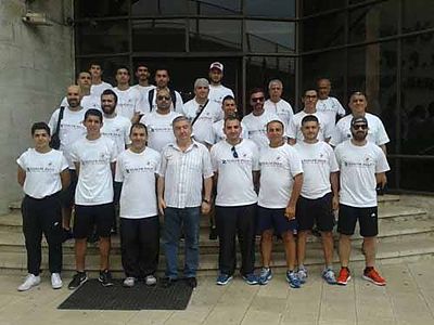 2015 Jul 12 AGBU-AYA Sports representatves in Lebanon delegation to Pam Armenian Games