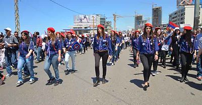 2015 Apr 24 Genocide100 Protest March