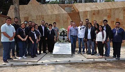 2015 May 10 AYA Veteran Scouts Pilgrimage to Ayntoura