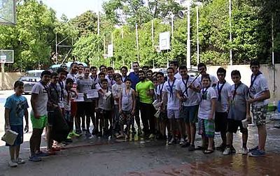 2015 May 30 AYA Antelias Scouts Fund Raising Car wash Day