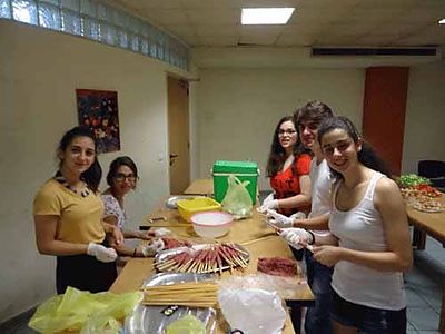 2015 Jul 24 AYA Juniors committee Barbecue Night