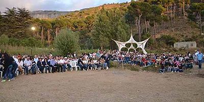 2015 Aug 30 Antranik Sevan scout Bonfire at Chbenieh