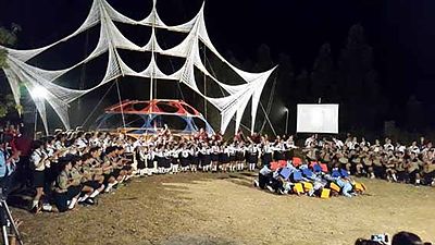 2015 Aug 30 Antranik Sevan scout Bonfire at Chbenieh