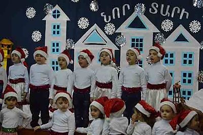 2015 Dec 18 Levon G Nazarian school New Year Celebration