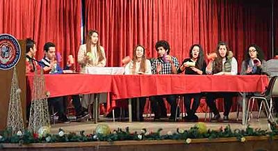 2015 Dec 22 AGBU Tararouhy-Hovagimian school Christmas