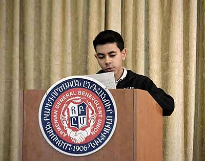 2015 Dec 15 AGBU Tarouhy Hovagimian school Armenians in Syrian Conflict