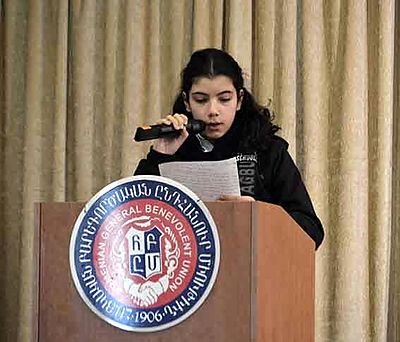 2015 Dec 15 AGBU Tarouhy Hovagimian school Armenians in Syrian Conflict