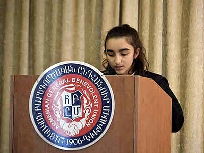 2015 Dec 15 AGBU Tarouhy Hovagimian school Armenians in Syrian Conflict