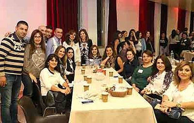 2015 Nov 6 AGBU schools Alumni members at AGBU Tarouhy-Hovagimian school Alumni gathering