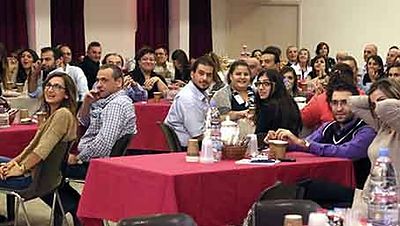2015 Nov 6 AGBU schools Alumni members at AGBU Tarouhy-Hovagimian school Alumni gathering