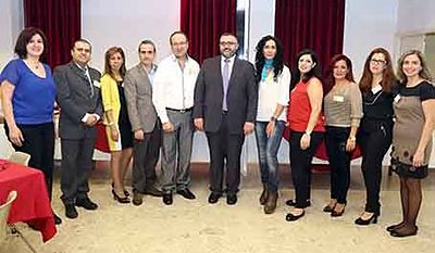 2015 Nov 6 AGBU schools Alumni Committee at AGBU Tarouhy-Hovagimian school Alumni gathering