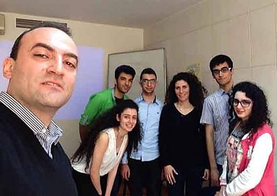 Mar 27 AGBU Schools Sahdow Day at Software Design Consulting Group with Mr Harout Baboyan and Mrs Jimmy Kozman Ohanian