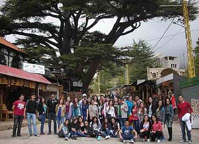 2015 May 15 AGBU Tarouhy-Hovagimian school to Becharre-Arz