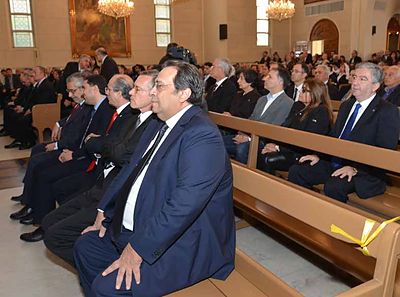 2015 Apr 24 Genocide 100 at the Antelias Cathedral before the Protest March