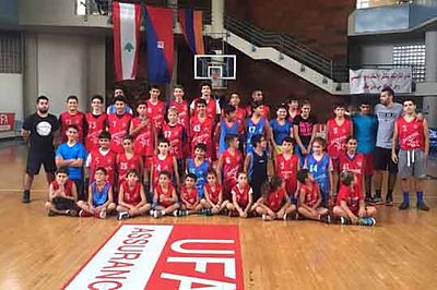 2015 Sep 4 AYA Basketball Juniors at Faqra club tournament