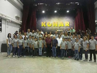 2015 Sep 10 AYA Marching band at KOHAR Gumri Armenia
