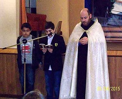Apr 1 AGBU Boghos K. Garmirian school Easter Liturgy at school