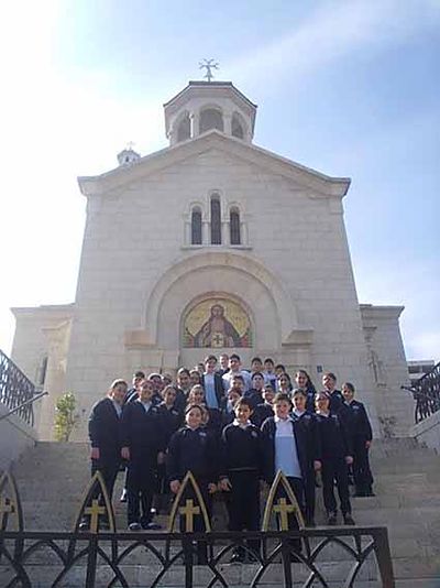 2015 Mar 18 AGBU Levon G Nazarian school visit to Armenian Churches
