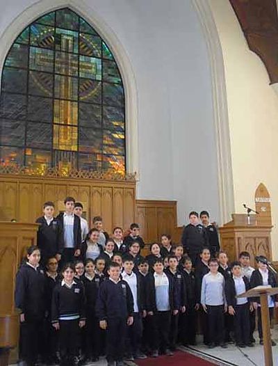 2015 Mar 18 AGBU Levon G Nazarian school visit to Armenian Churches